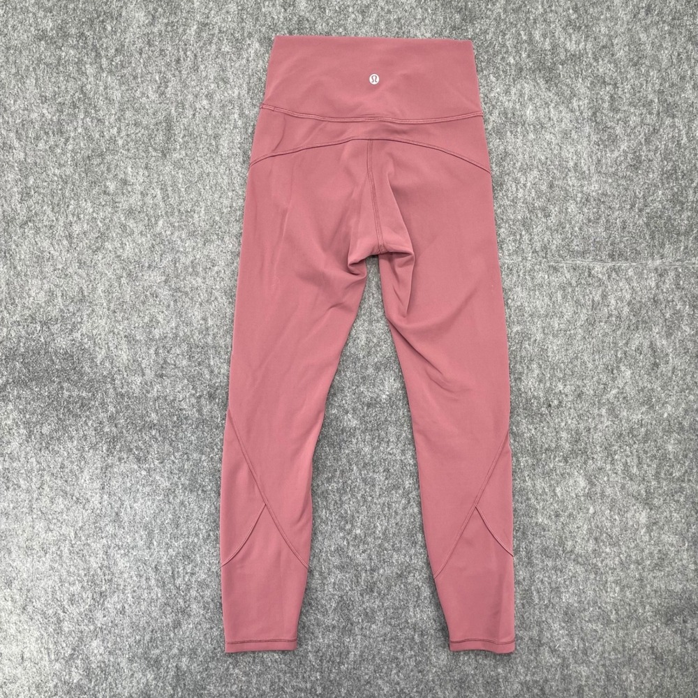 Lululemon In Movement Tight Pants 4 Pink Athletic